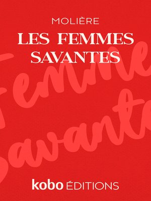 cover image of Les femmes savantes